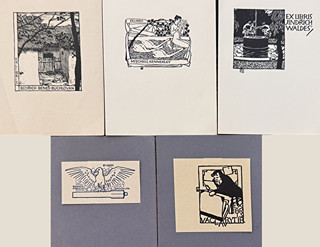 Vojtěch Preissig (1873 - 1944) - Soubor Exlibris