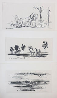Vojtěch Sedláček (1892 - 1973) - Soubor 3 grafik 