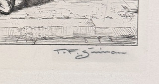 Tavík František Šimon (1877 - 1942) - Nábřeží s Hradčany