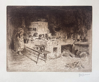Adolf Kašpar (1877 - 1934) - V černé kuchyni