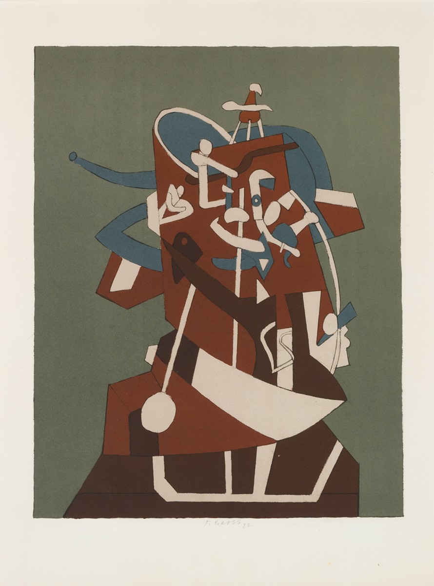 František Gross (1909 - 1985) - Hlava válečníka