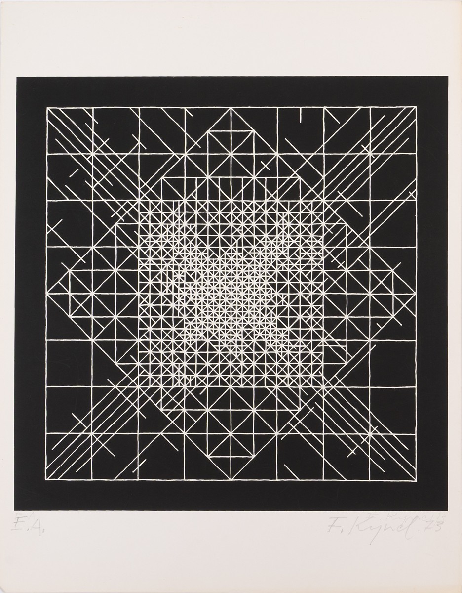 František Kyncl (1934-2011) - Geometrická monostruktura I.