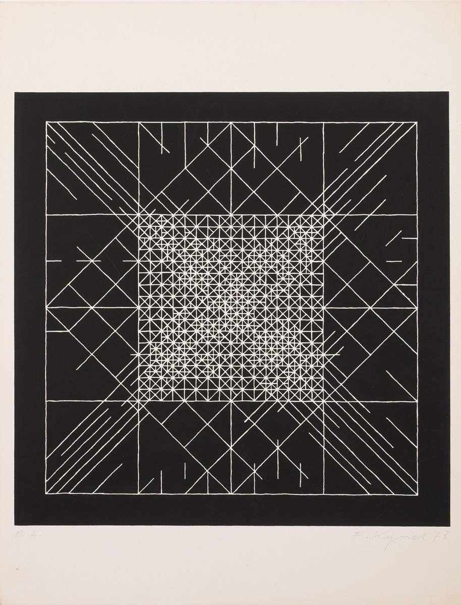 František Kyncl (1934-2011) - Geometrická monostruktura II.