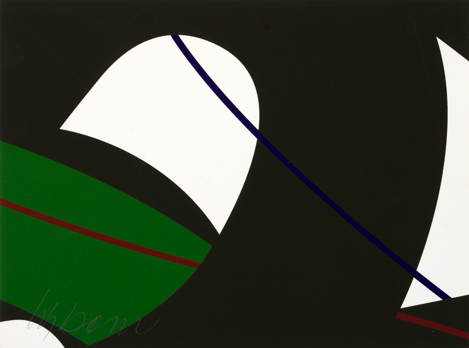 Zdeněk Sýkora (1920-2011) - 13 linií pro S. H. (výřez)