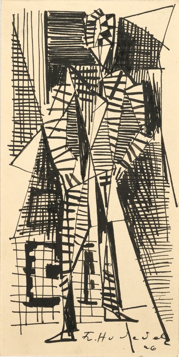František Hudeček (1909-1990) - Noční chodec