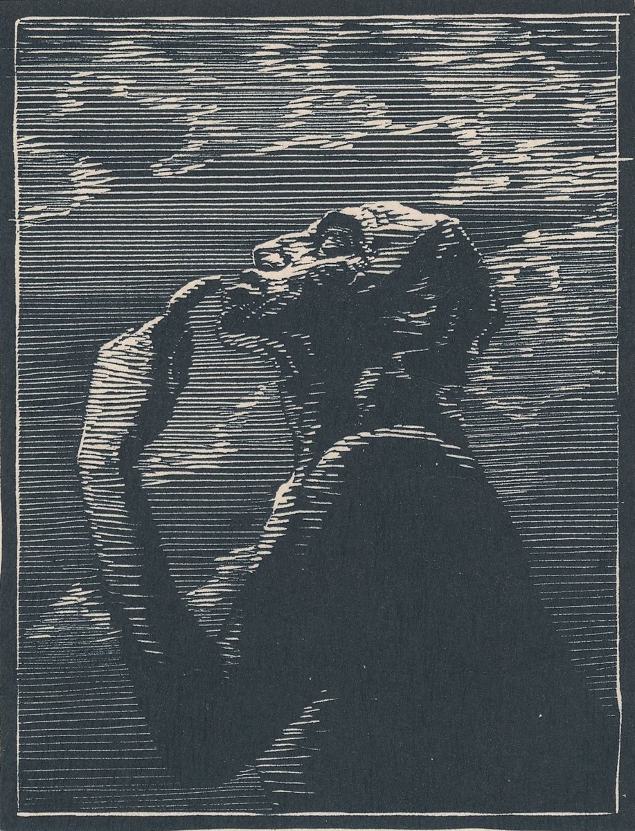 František Bílek (1872-1941) - Stavba budoucího chrámu v nás