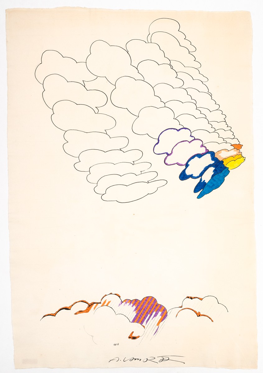 Aleš Lamr (1943-2024) - Mraky II.