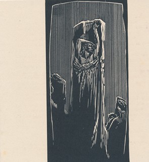 František Bílek (1872-1941) - Stavba budoucího chrámu v nás