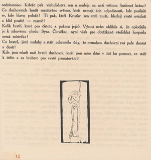 František Bílek (1872-1941) - Stavba budoucího chrámu v nás