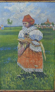 Jožo Úprka (1861 - 1940) - Děvčica