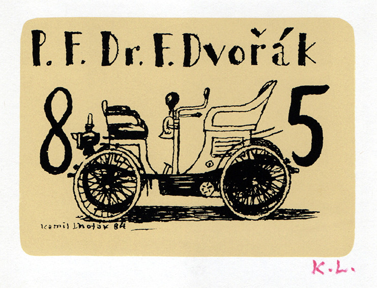 Kamil Lhoták (1912-1990) - P.F. Dr. F. Dvořák 85