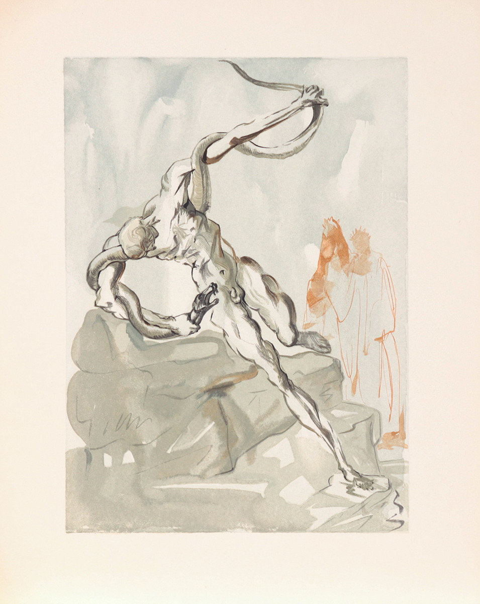 Salvador Dalí (1904-1989) - Božská komedie Les Voleurs