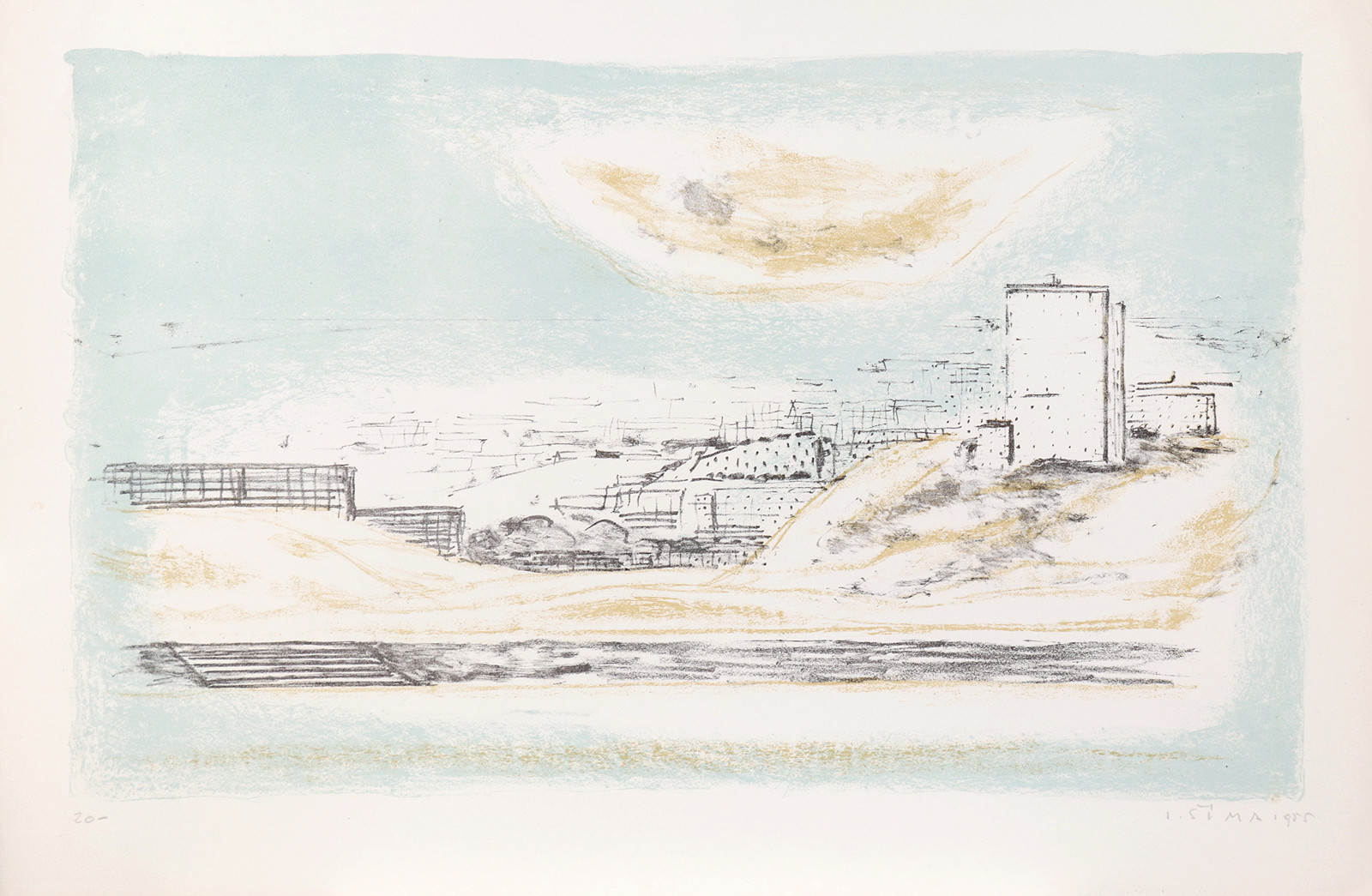 Josef Šíma (1891-1971) - Město