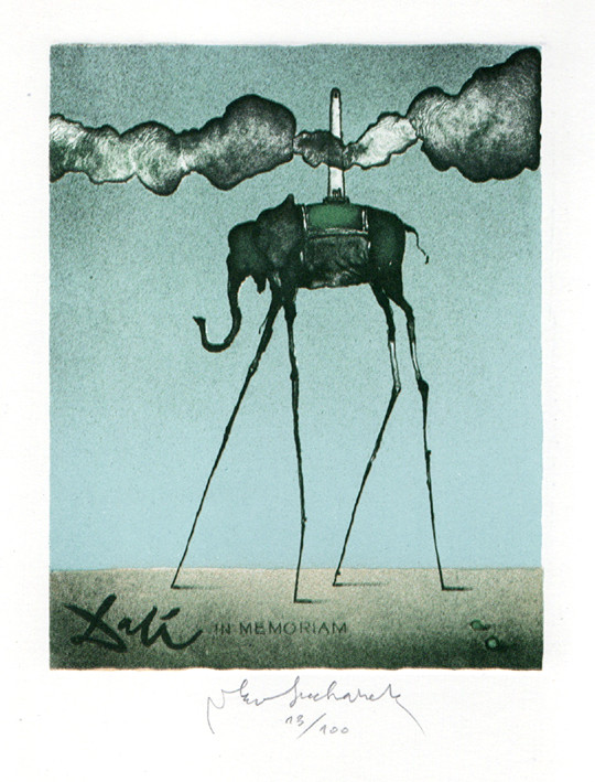 Vladimír Suchánek (1933-) - Dalí in memoriam