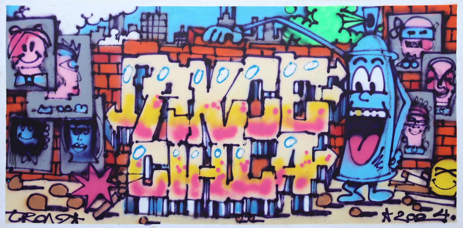 Michal Škapa (1978-) - Akce cihla