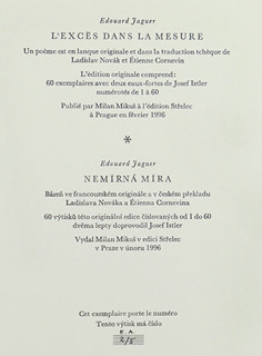 Josef Istler (1919-2000) - J. Edouard Lexcés dans la mesure