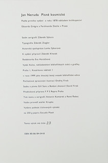 Zdeněk Sýkora (1920-2011) - Jan Neruda Písně kosmické