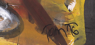 Tomáš Měšťánek (1951-2021) - Muž s ptákem