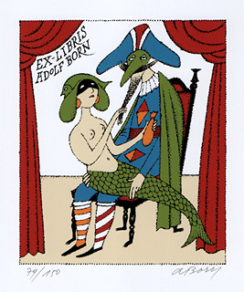 Adolf Born (1930-2016) - Ex libris Adolf Born