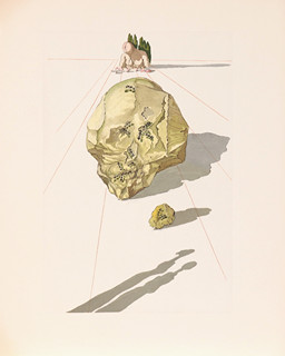 Salvador Dalí (1904-1989) - Božská komedie Le Supplice des hypocrites