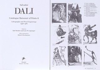 Salvador Dalí (1904-1989) - Božská komedie Le Supplice des hypocrites