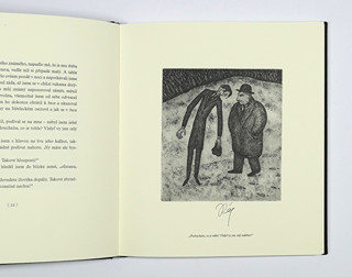 Jaroslav Róna (1957-) - Franz Kafka Popis jednoho zápasu
