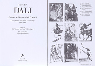 Salvador Dalí (1904-1989) - Božská komedie Les Habitants de Prato