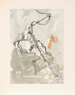 Salvador Dalí (1904-1989) - Božská komedie Les Voleurs