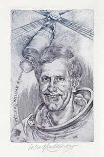 Oldřich Kulhánek (1940-2013) - Ex libris William R. Pogue