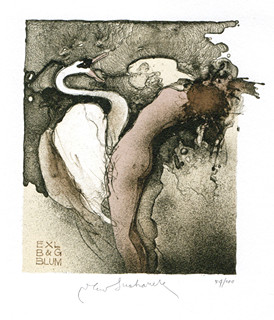 Vladimír Suchánek (1933-) - Ex libris B G Blum