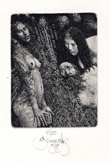 Albín Brunovský (1935-1997) - Ex libris Jaromír Bílek