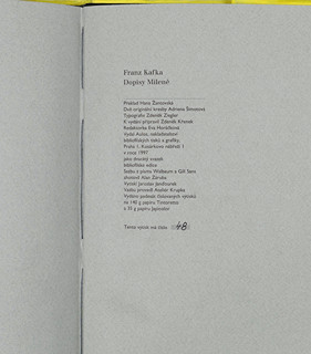 Adriena Šimotová (1926-2014) - Franz Kafka Dopisy Mileně