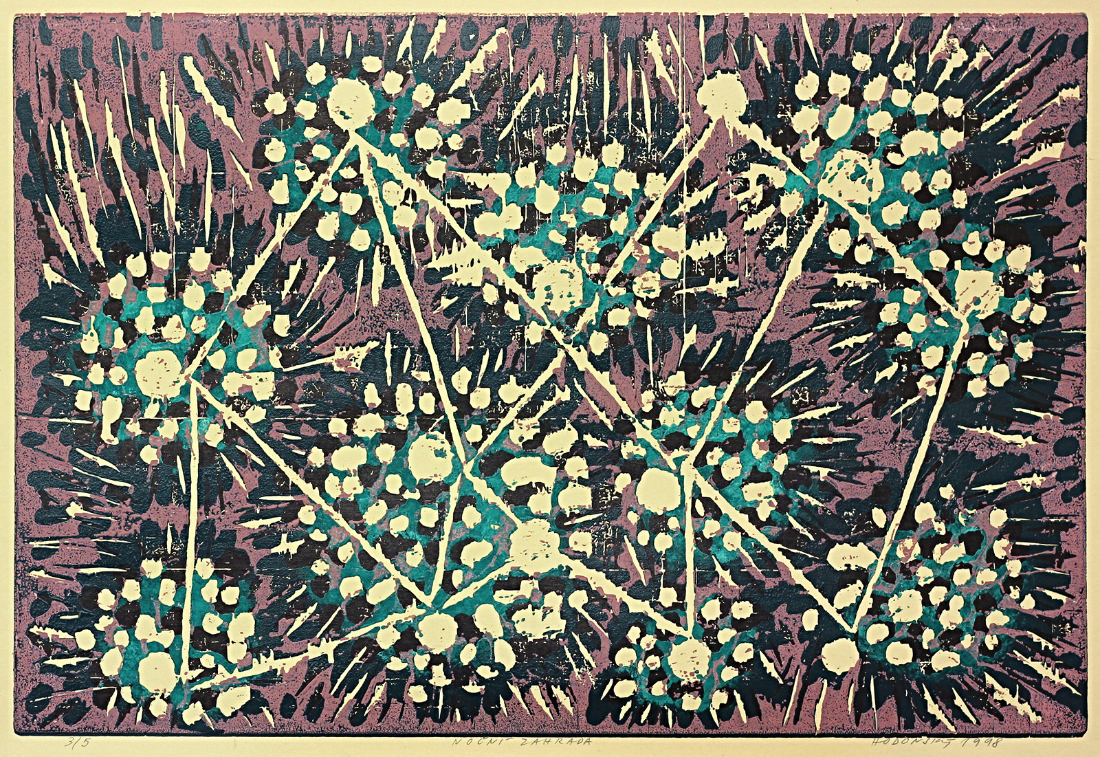 František Hodonský (1945) - Noční zahrada