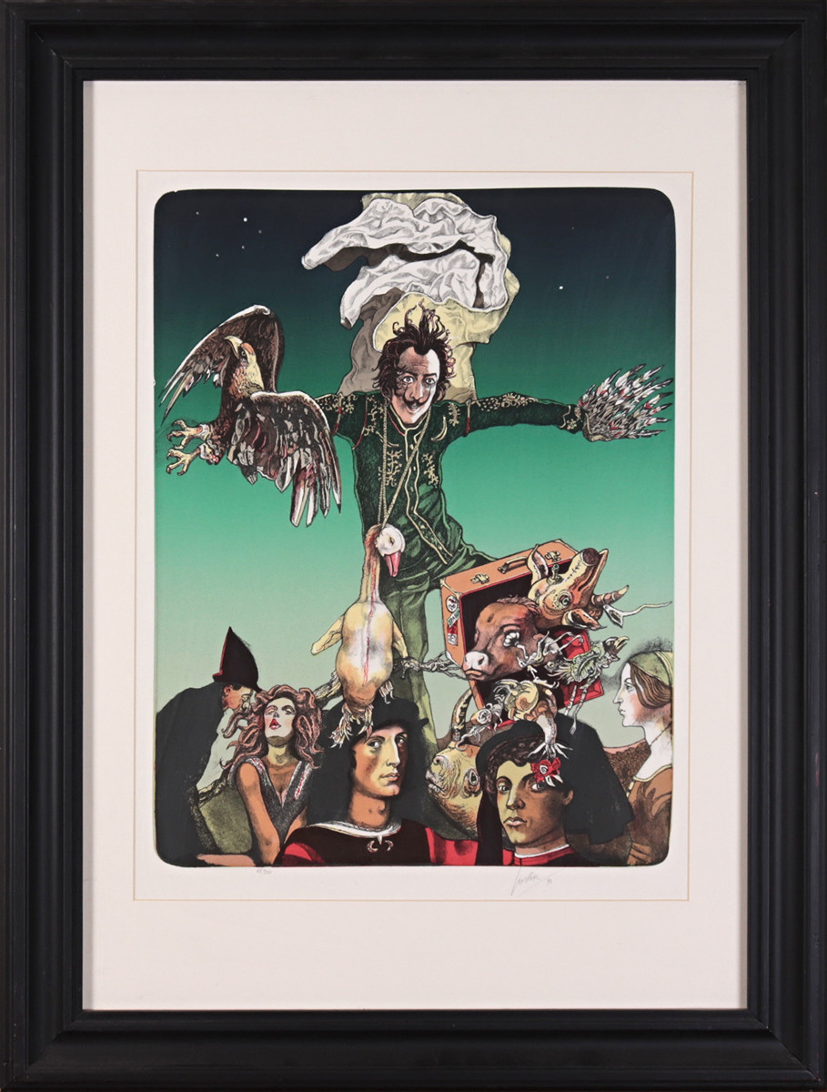 Josef Liesler (1912 - 2005) - Salvador Dalí