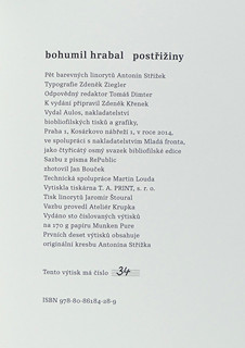 Antonín Střížek (1959) - Bohumil Hrabal Postřižiny