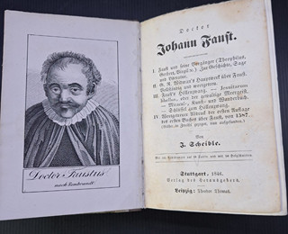Doctor Johann Faust, Die Sage vom Faust