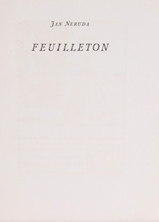 Kamil Lhoták (1912 - 1990) - Jan Neruda - Feuilleton