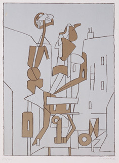 František Gross (1909 - 1985) - Figura ve městě