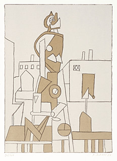 František Gross (1909 - 1985) - Strojek ve městě