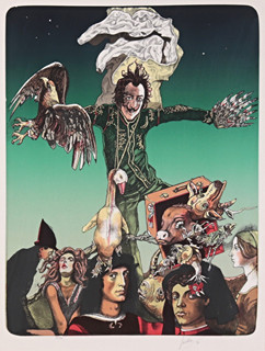 Josef Liesler (1912 - 2005) - Salvador Dalí