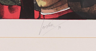 Josef Liesler (1912 - 2005) - Salvador Dalí