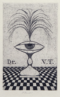 Ludmila Jiřincová (1912 - 1994) - Ex libris Dr. V. T.