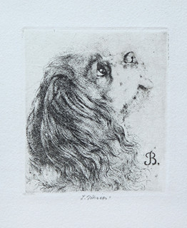 Ludmila Jiřincová (1912 - 1994) - Ex libris B.