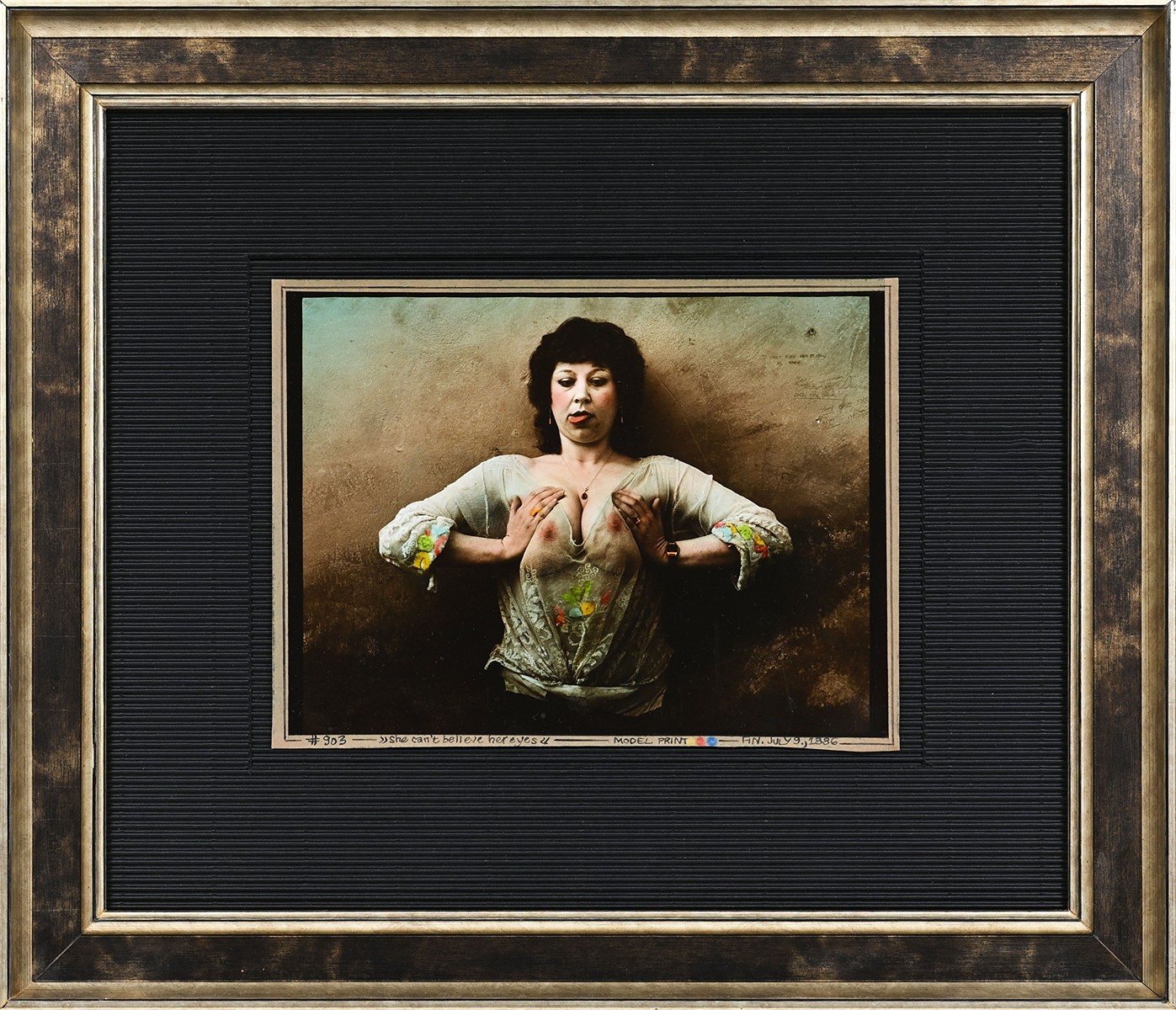 Jan Saudek (1935) - She can't believe her Eyes