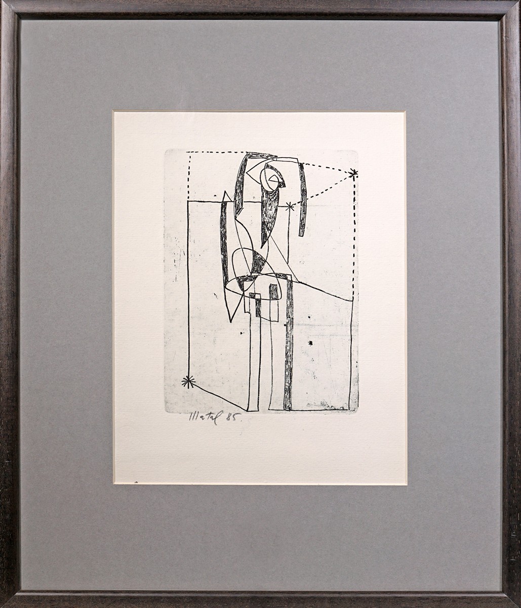 Bohumír Matal (1922 - 1988) - Abstraktní postava