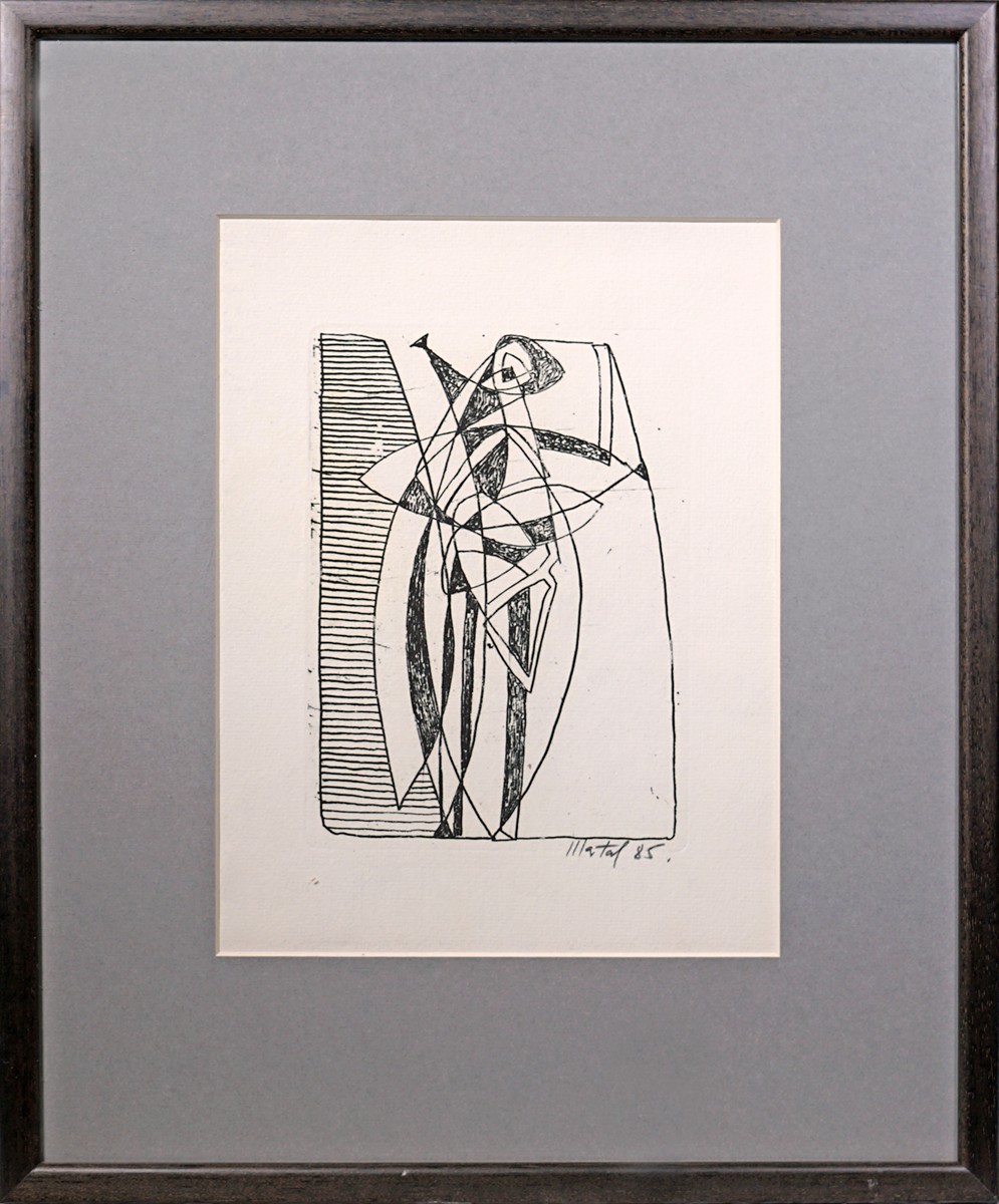 Bohumír Matal (1922 - 1988) - Abstraktní postava