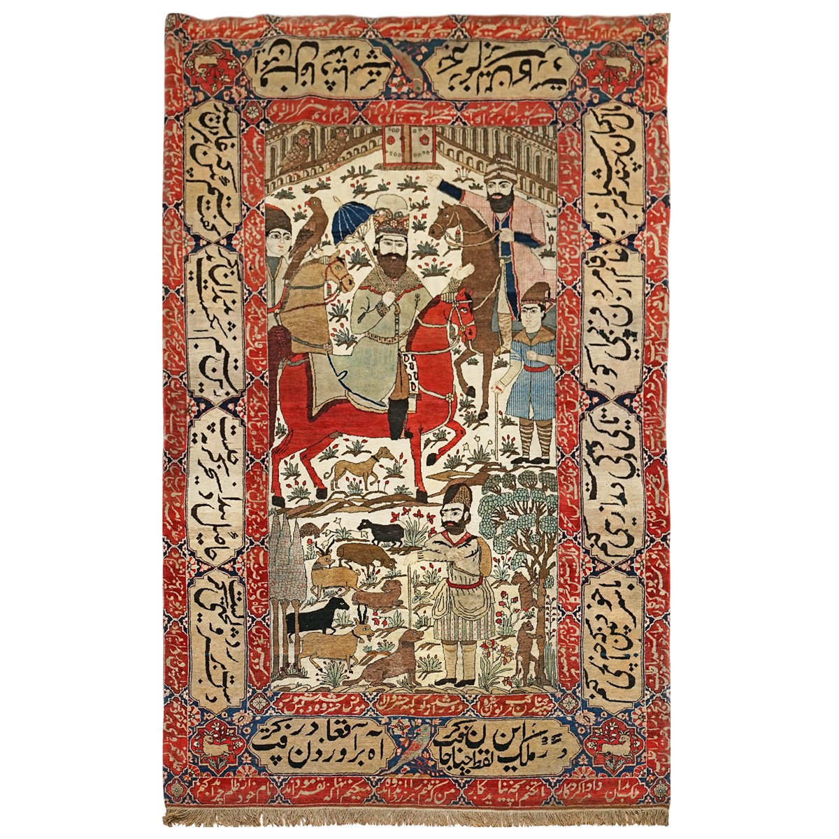 Vzácný Perský koberec - Kašán (Kashan)
