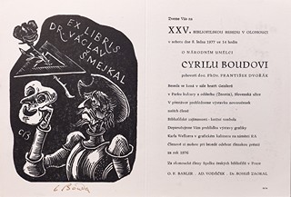 Cyril Bouda (1901 - 1984) - 4ks litografie