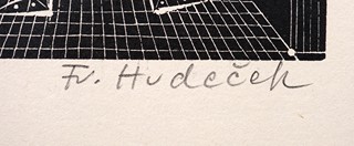 František Hudeček (1909 - 1990) - Noční chodec