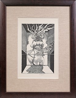 Josef Liesler (1912 - 2005) - Okřídlená žena